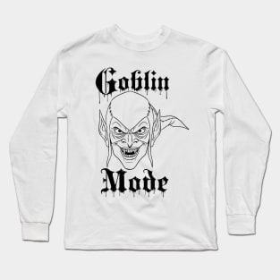 Goblin Mode Long Sleeve T-Shirt